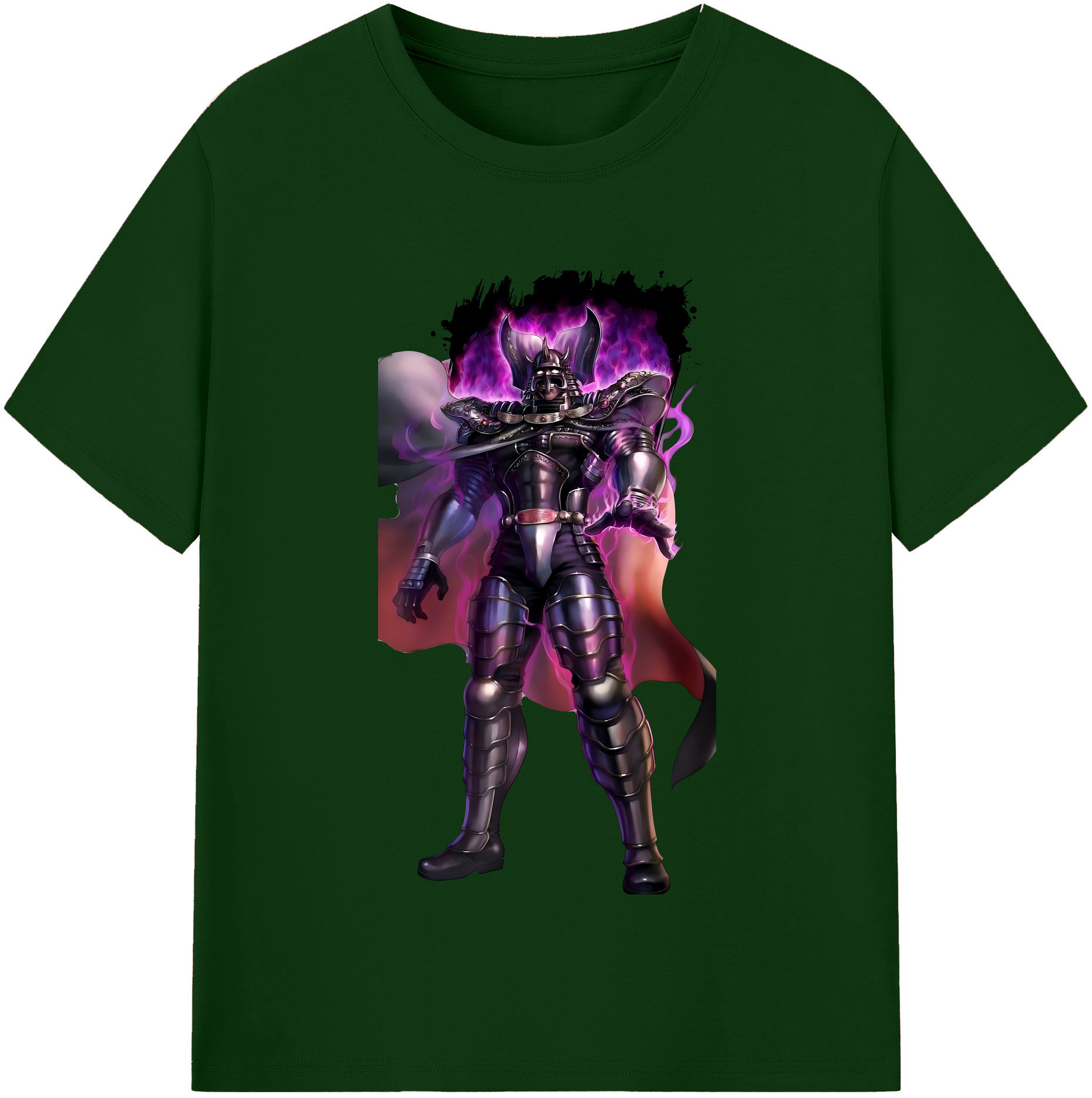（画像用） 北斗の拳 Fist of the North Star 綿100％半袖Tシャツ（フロントプリント）